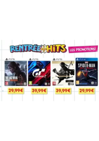 Prospectus Micromania Puget-sur-Argens : Rentrée des hits