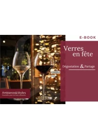 Prospectus Ambiance & styles  ROANNE 57 rue Charles de Gaulle : Verres en fête