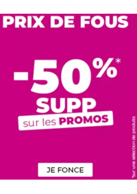 Prospectus Dégriff'Stock PLAN DE CAMPAGNE : Prix de fous