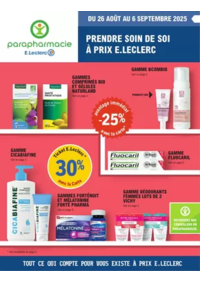 Prospectus Parapharmacie E.Leclerc MONTARGIS : Prospectus Rentrée