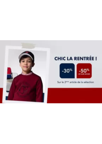 Prospectus Jacadi  MELUN : Chic la rentrée