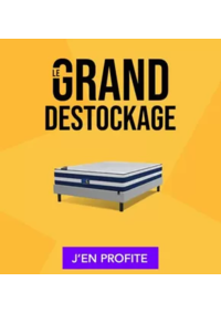 Prospectus La Compagnie du lit Saint Herblain : Le grand destockage