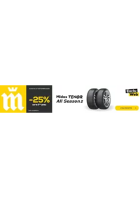 Prospectus Midas Beaune : OFFRE -25% SUR LE 2ème PNEU