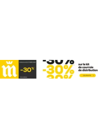 Prospectus Midas Schiltigheim : -30% sur le kot de courroie de distribution