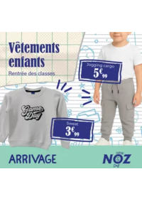 Prospectus NOZ Châtellerault - Rue Nungesser : Vêtements enfants