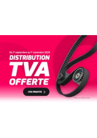 Prospectus Profil + AUCH : Promo entretien : TVA offerte sur la distribution* !