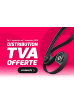 Prospectus  : Promo entretien : TVA offerte sur la distribution* !