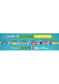 Prospectus Siligom VILLEPINTE : NOUVEAU – ET QUE ÇA BRILLE, AVEC NOS PRODUITS D’ENTRETIEN SILIGOM !