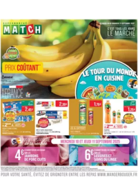 Prospectus Supermarchés Match Auberchicourt : C'EST TOUS LES JOURS LE MARCHÉ