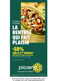 Prospectus Picard PARIS : La rentrée qui fait plaisir