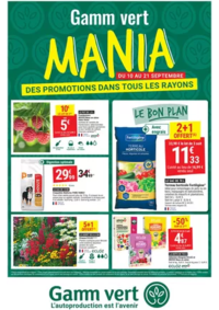 Prospectus Gamm vert CLISSON : DES PROMOTIONS DANS TOUS LES RAYONS