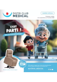 Prospectus Distri Club Médical Saint-Denis : Relance particuliers septembre 2025
