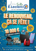 Prospectus E.Leclerc : Le Renouveau ça se fête