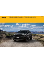 Prospectus Jeep : AVENGER 4XE OVERLAND 1.2 TURBO T3 145 CH BVR6
