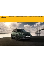 Prospectus Jeep : RENEGADE E-HYBRID NORTH STAR 1.5 TURBO T4 130 CH BVR7