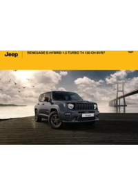 Prospectus Jeep Castres : RENEGADE E-HYBRID 1.5 TURBO T4 130 CH BVR7