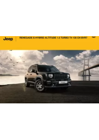 Prospectus Jeep Montauban : RENEGADE E-HYBRID ALTITUDE 1.5 TURBO T4 130 CH BVR7