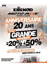 Prospectus Moto Axxe VOIRON : Retrouvez vos animations magasins !