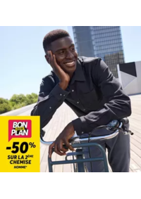 Prospectus distri-center Lesneven : -50% sur le 2ème chemise
