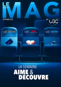 Prospectus UGC Ciné Cité Les Halles : Septembre 2025