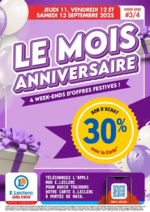 Prospectus E.Leclerc : ANNIVERSAIRE 3