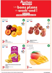 Prospectus Auchan Supermarché Saint-Germain-lès-Corbeil : Les bons plans du week-end dans votre super !
