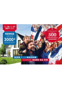 Prospectus Fenêtres LORENOVE PITHIVIERS : Bénéficiez jusqu’à 3 000 € TTC de remise sur votre projet… Offre réservée aux 500 premières commande