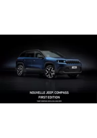 Prospectus Jeep Bieville Beuville : NOUVELLE JEEP COMPASS FIRST EDITION