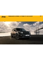 Promos et remises  : RENEGADE E-HYBRID 1.5 TURBO T4 130 CH BVR7