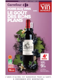 Prospectus Carrefour SAINT EGREVE : FOIRE AUX VINS D'AUTOMNE