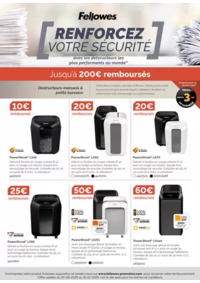Prospectus LDLC Paris : Jusqu'à 100€ remboursés avec Fellowes