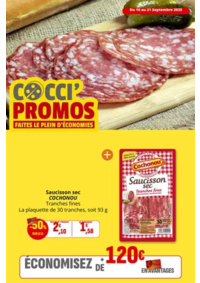 Prospectus CocciMarket FRESNES SUR ESCAUT : COCCI PROMOS FAITES LE PLEIN D'ÉCONOMIES