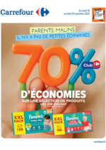 Prospectus Carrefour Contact : PARENTS MALINS IL N'Y A PAS DE PETITES ÉCONIMIES