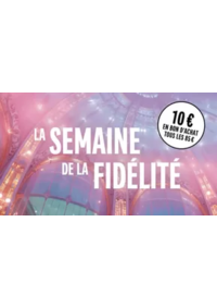 Prospectus Galeries Lafayette Pau : 10€ tous les 85€ d'achat !