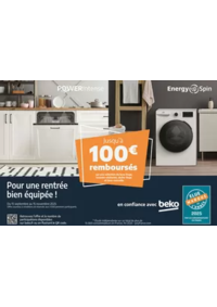 Prospectus Copra CHATILLON / CHALARONNE : Beko vous rembourse jusqu'à 100€