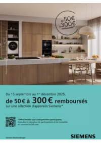 Prospectus Copra AUTERIVE : Siemens vous rembourse jusqu'à 300€