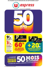 Prospectus U Express LA ROCHE SUR YON PLACE DES HALLES : Catalogue U EXPRESS