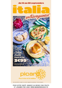 Prospectus Picard CHELLES : Italia Extravanganza