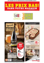 Prospectus Maximarché : LES PRIX BAS ! DANS VOTRE MAGASIN