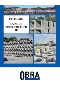 Prospectus Chausson Matériaux MEHUN / YEVRE : CATALOGUE USINE DE PRÉFABRICATION TP