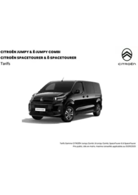Prospectus Citroen SAINT PHILBERT DE GRAND LIEU : Citroën Spacetourer Caractéristiques
