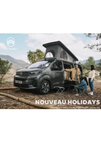 Prospectus Citroen TARTAS : Citroën Holidays Caractéristiques