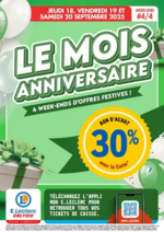 Prospectus E.Leclerc : ANNIVERSAIRE 4