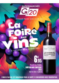 Prospectus G20 DREUX : Op Fav Tract G20