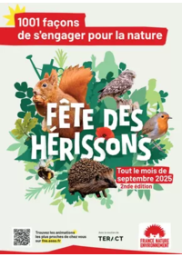 Prospectus Delbard Cussy Les Forges : Fête des Hérissons : 1001 manières de s'engager pour la nature