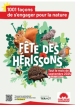 Prospectus Delbard : Fête des Hérissons : 1001 manières de s'engager pour la nature