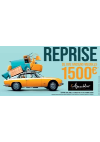Prospectus L'ameublier LE MANS : Jusqu’au 4 octobre 2025, votre magasin L’Ameublier les reprend jusqu’à 1500€