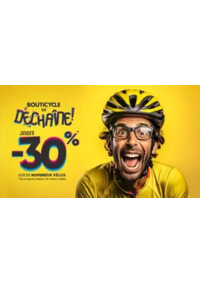 Prospectus Bouticycle CLERMONT FERRAND : C’est le rendez-vous de la rentrée à ne pas louper chez Bouticycle : de nombreux vélos sont à prix c