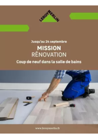 Prospectus Leroy Merlin Vendenheim : MISSION RÉNOVATION