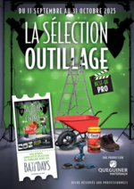 Prospectus Quéguiner matériaux : La Sélection outillage